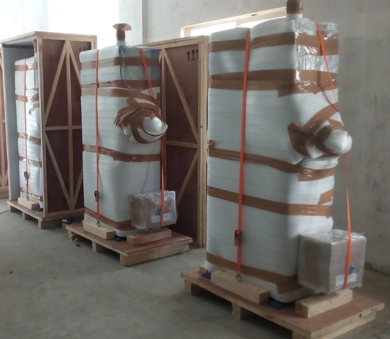 Customised Packaging with Foam Wrap