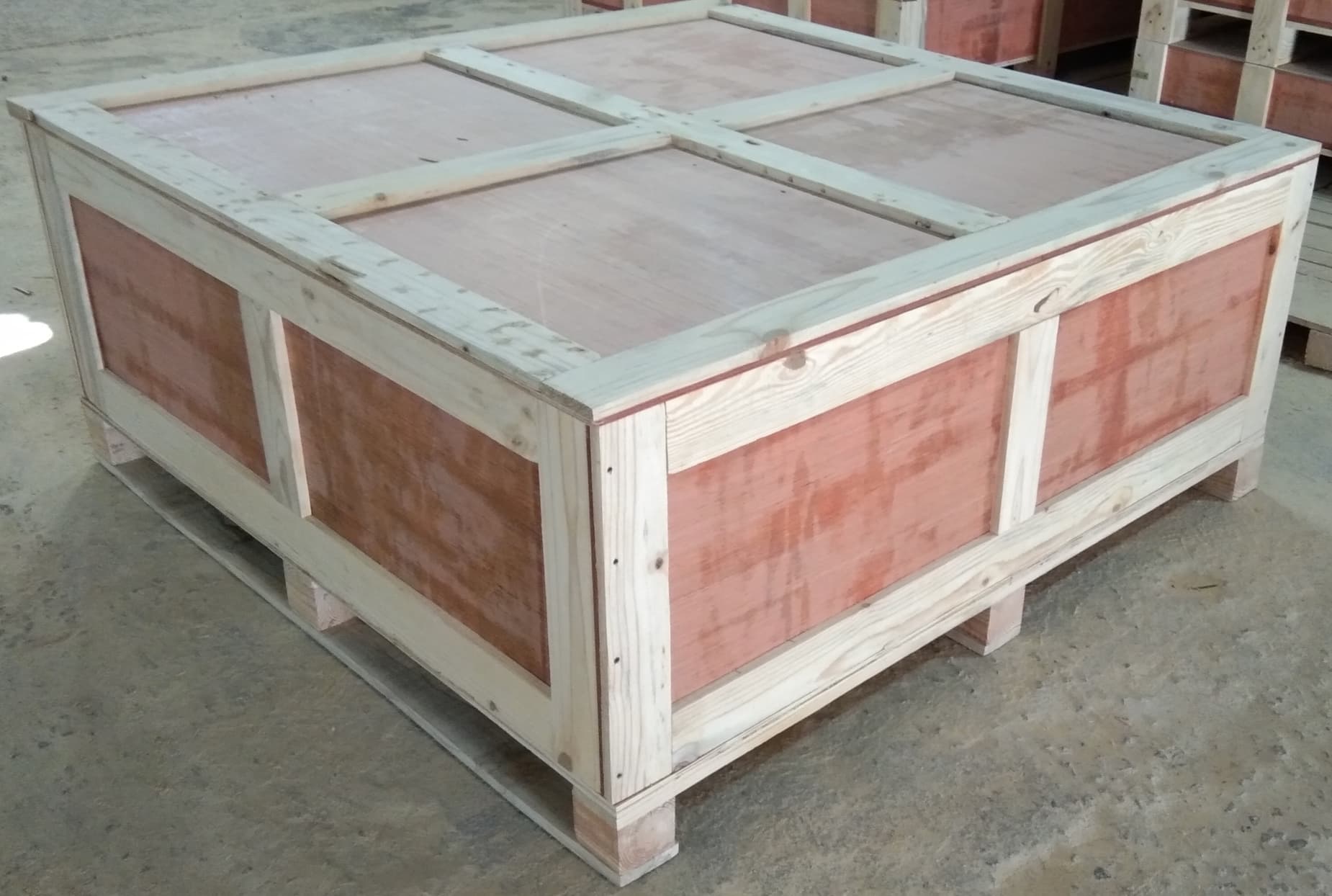 Plywood Box with Pinewood Reapers