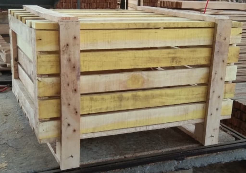 Jungle Wood Crate